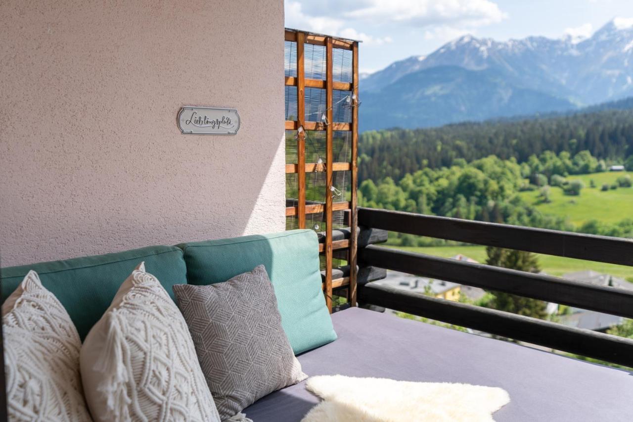 -Panorama-Bergblick- Dampfbad-Dusche Und Aussenbett Apartment Flims Exterior foto